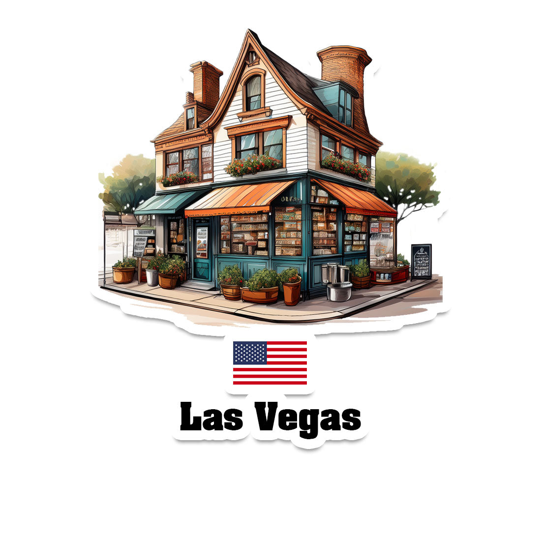 Las Vegas Fridge Magnet
