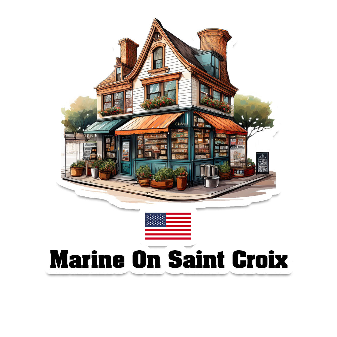 Marine On Saint Croix Fridge Magnet