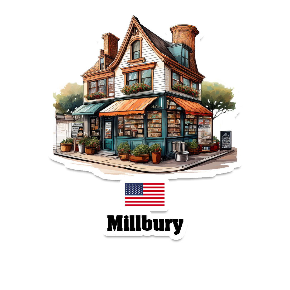 Millbury Sticker