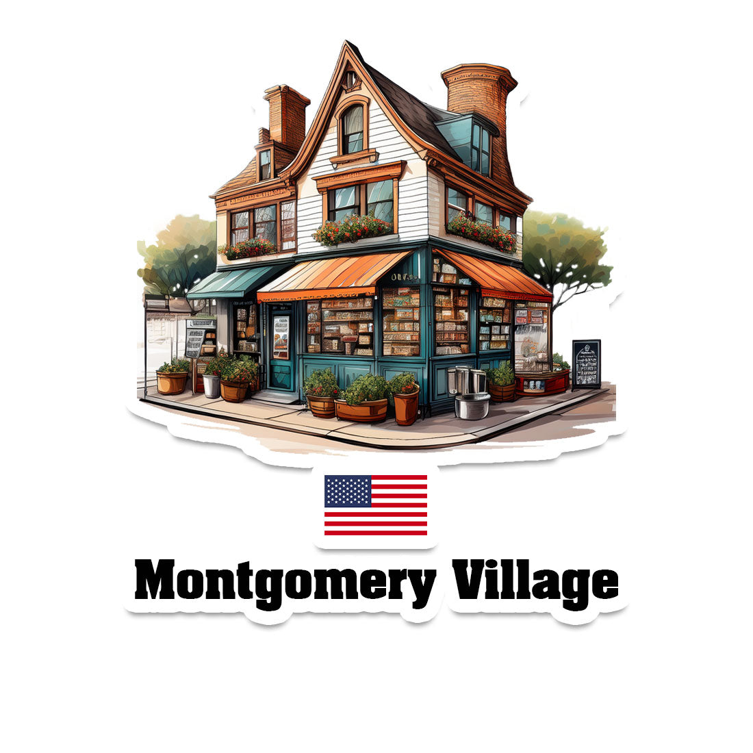 Montgomery Village Sticker