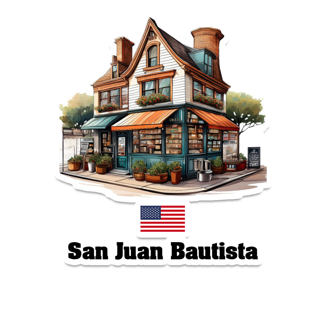 San Juan Bautista Sticker