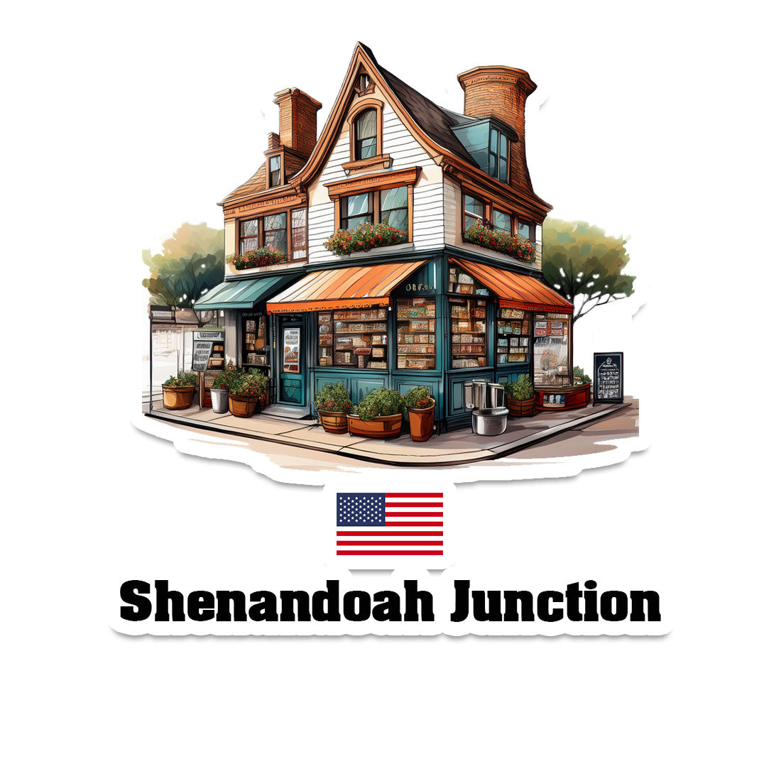Shenandoah Junction Sticker