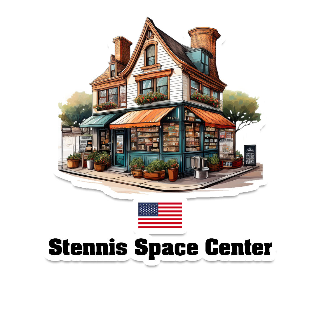 Stennis Space Center Fridge Magnet