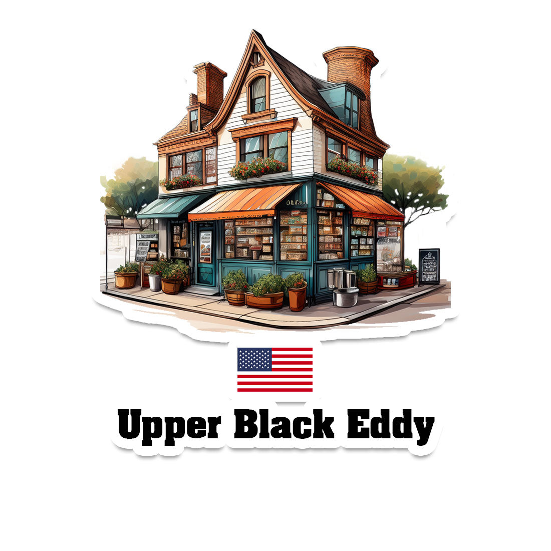 Upper Black Eddy Sticker