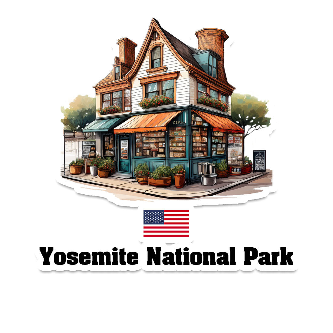 Yosemite National Park Fridge Magnet