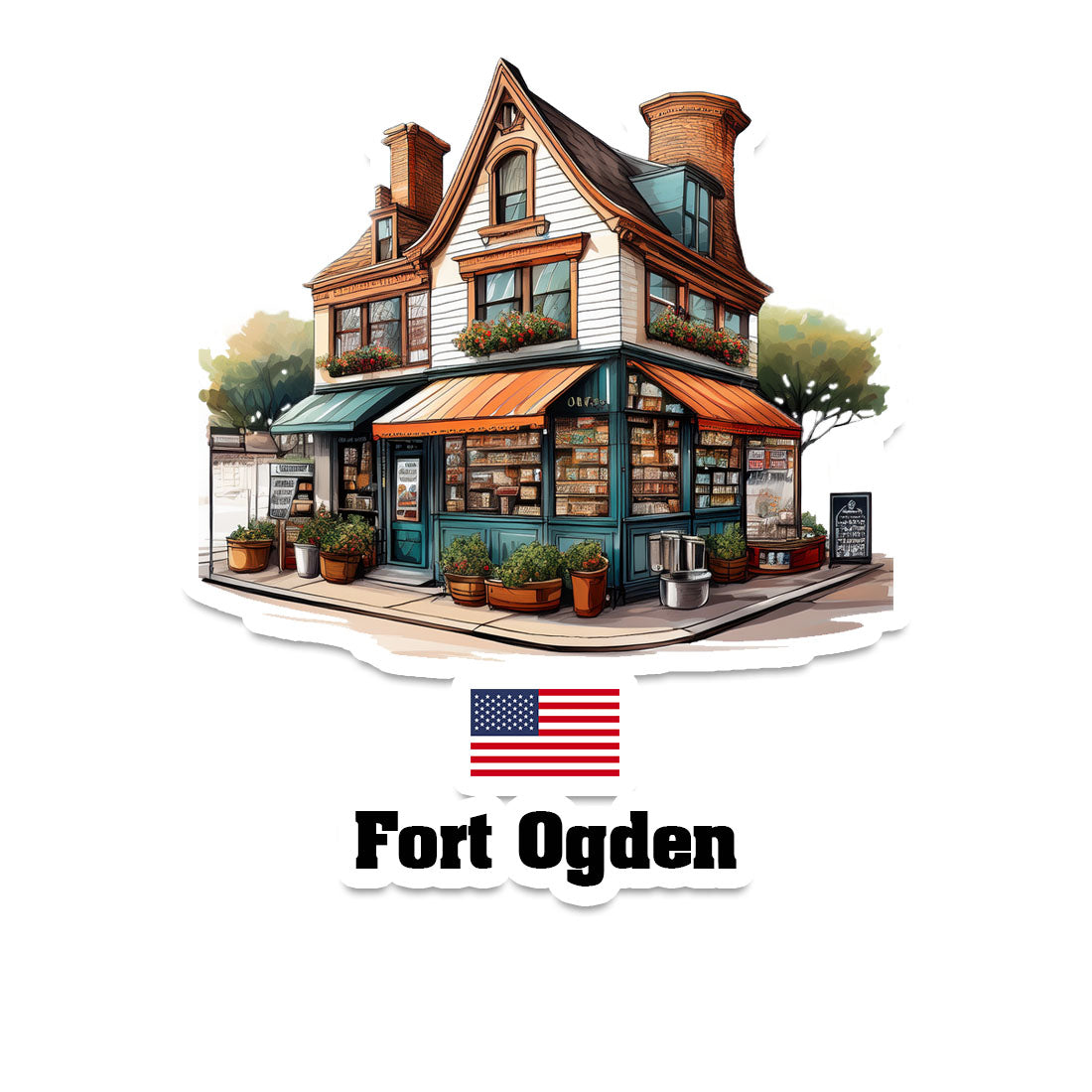 Fort Ogden Sticker