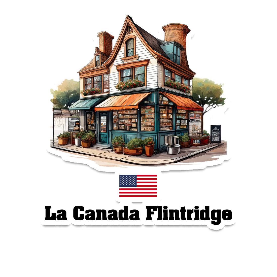 La Canada Flintridge Fridge Magnet