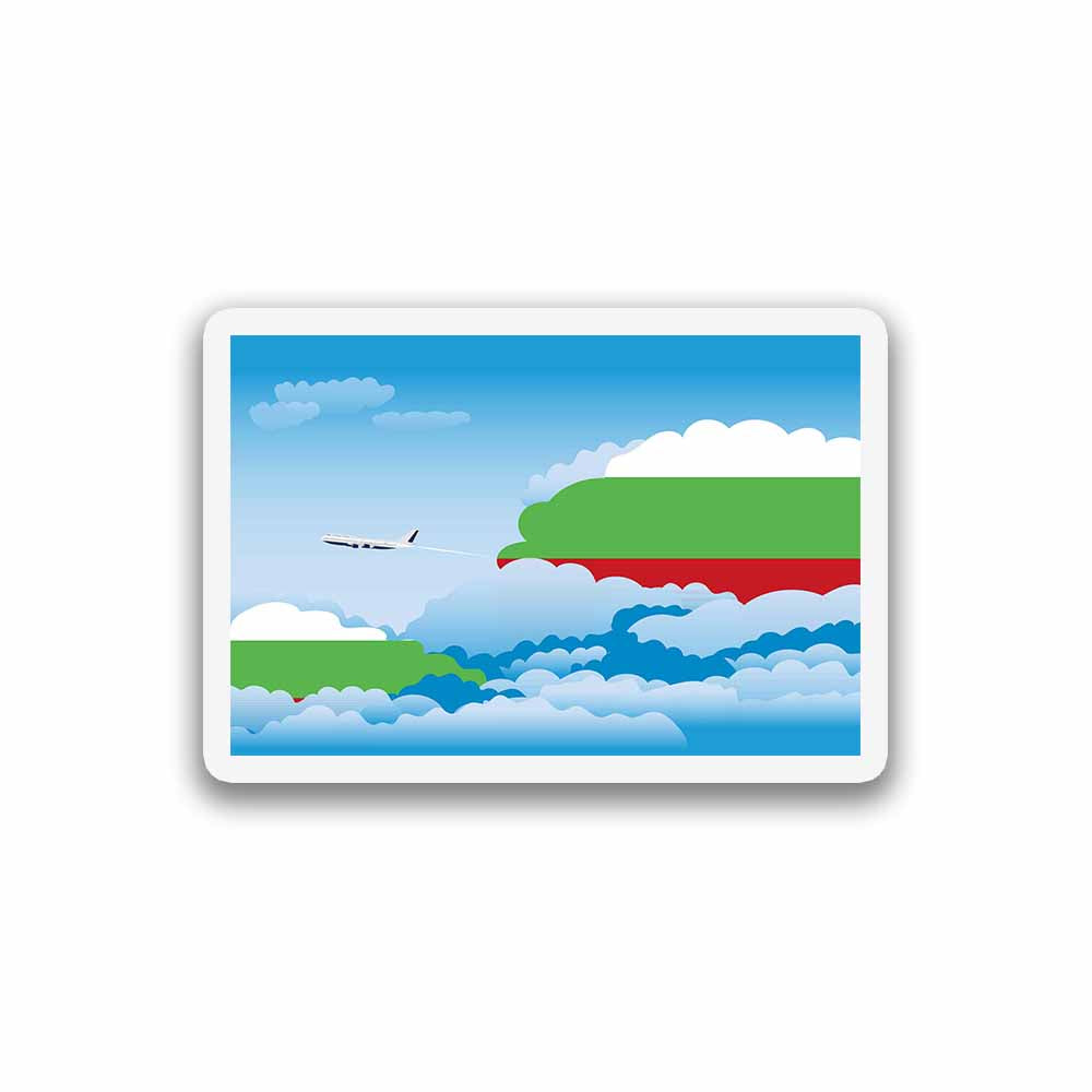 Bulgaria Day Clouds Fridge Magnet