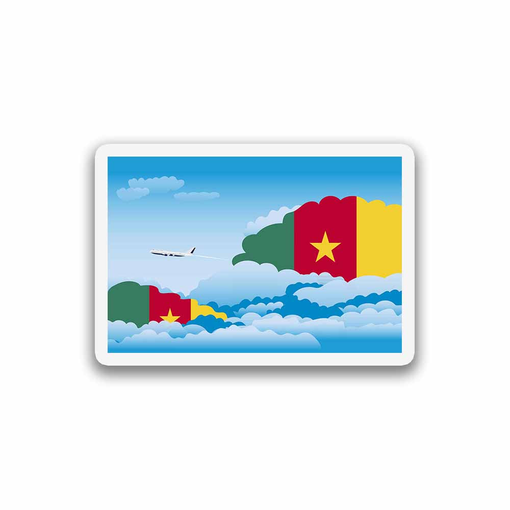 Cameroon Day Clouds Fridge Magnet