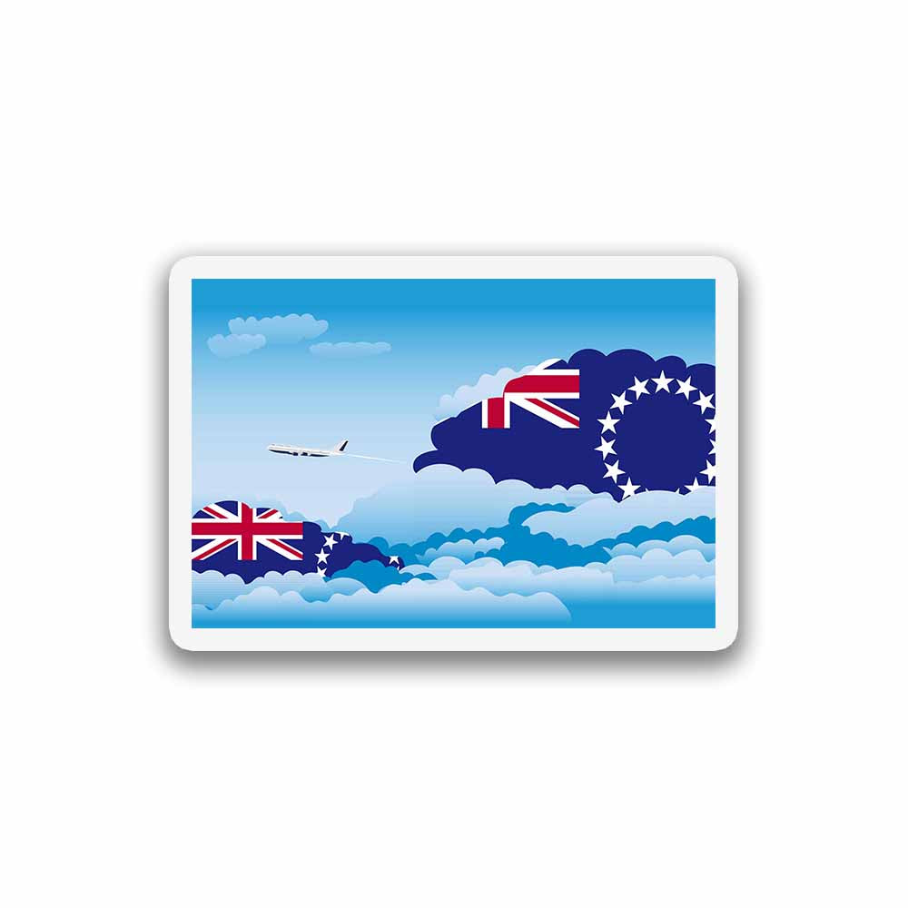 Cook Islands Day Clouds Fridge Magnet