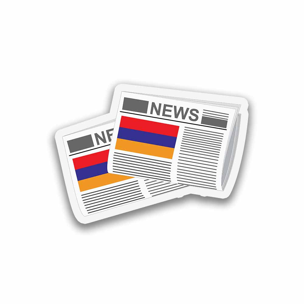 Amenia Newspapers Fridge Magnet