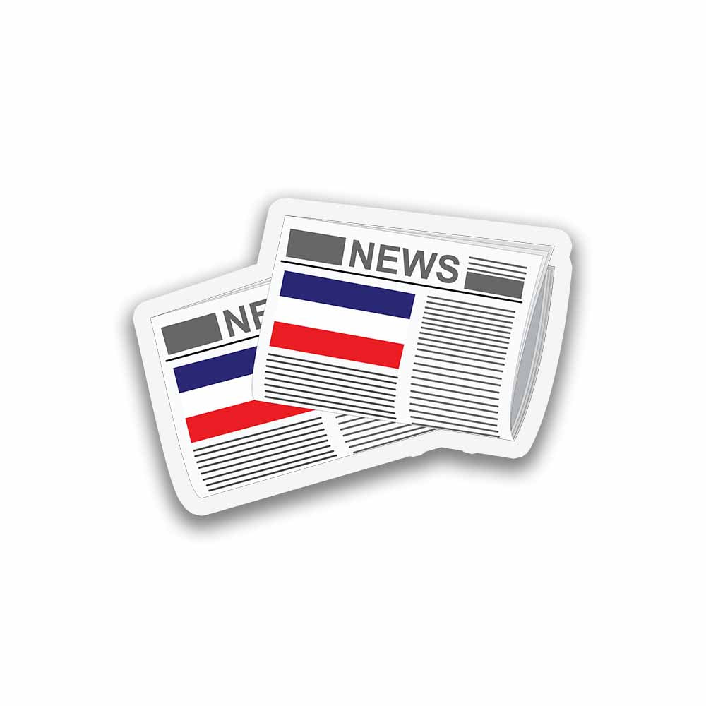 Los Altos Newspapers Fridge Magnet