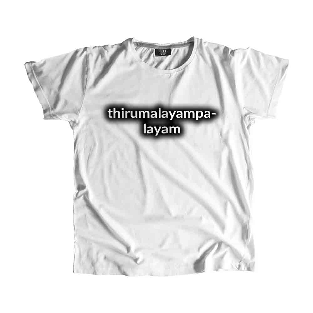 Thirumalayampalayam Typography Men Unisex T-Shirt