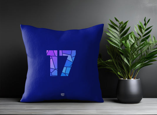 17 Number Square & Rectangle Pillow Cases | Print Deliver Plus by City Posters Plus