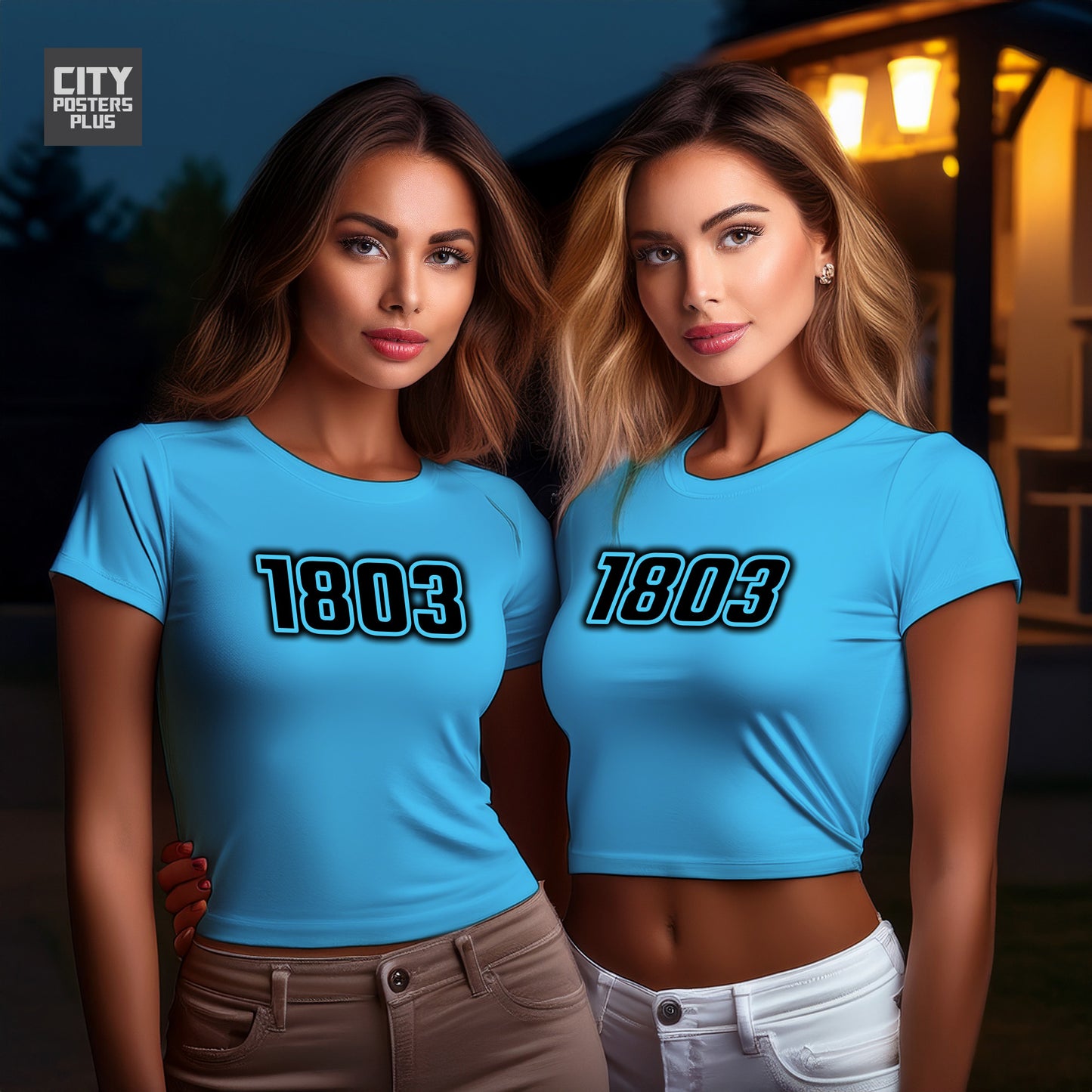 City Posters Plus 1803 Vintage Birth Year Women Crop Top