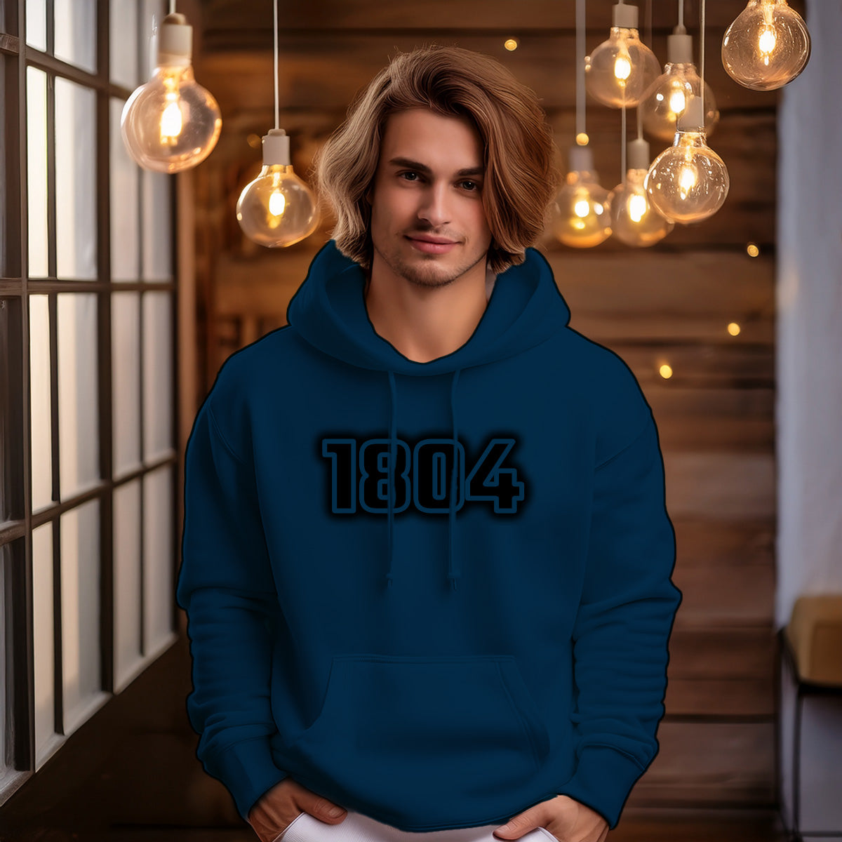 1804 Men Unisex Hoodie | Vintage Birth Year Hoodie Gift