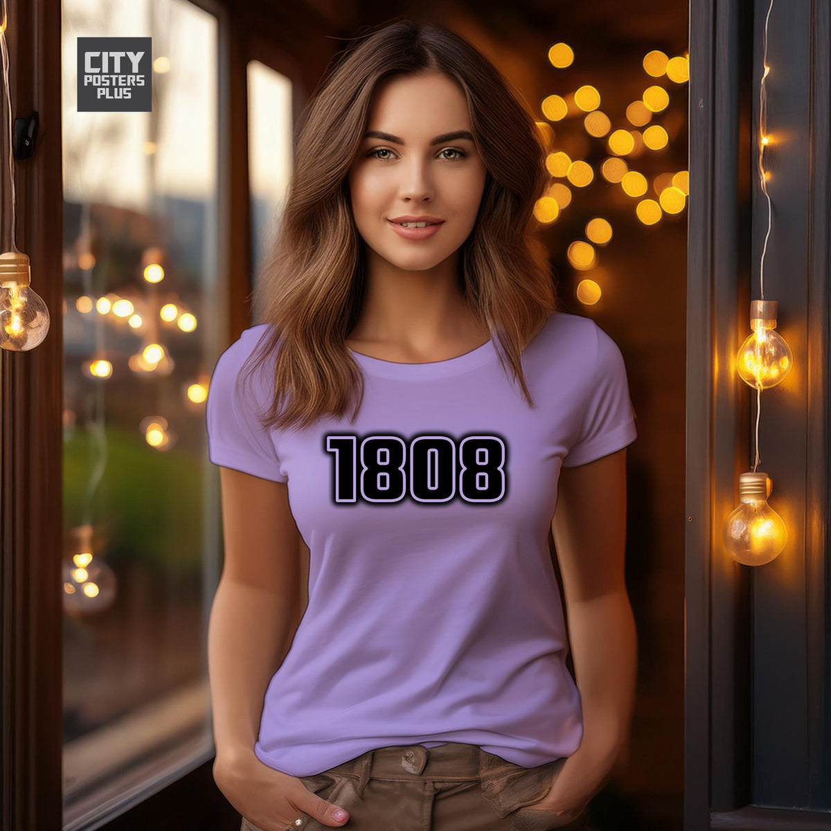 Year 1808 Vintage Birth Year Women T-Shirt