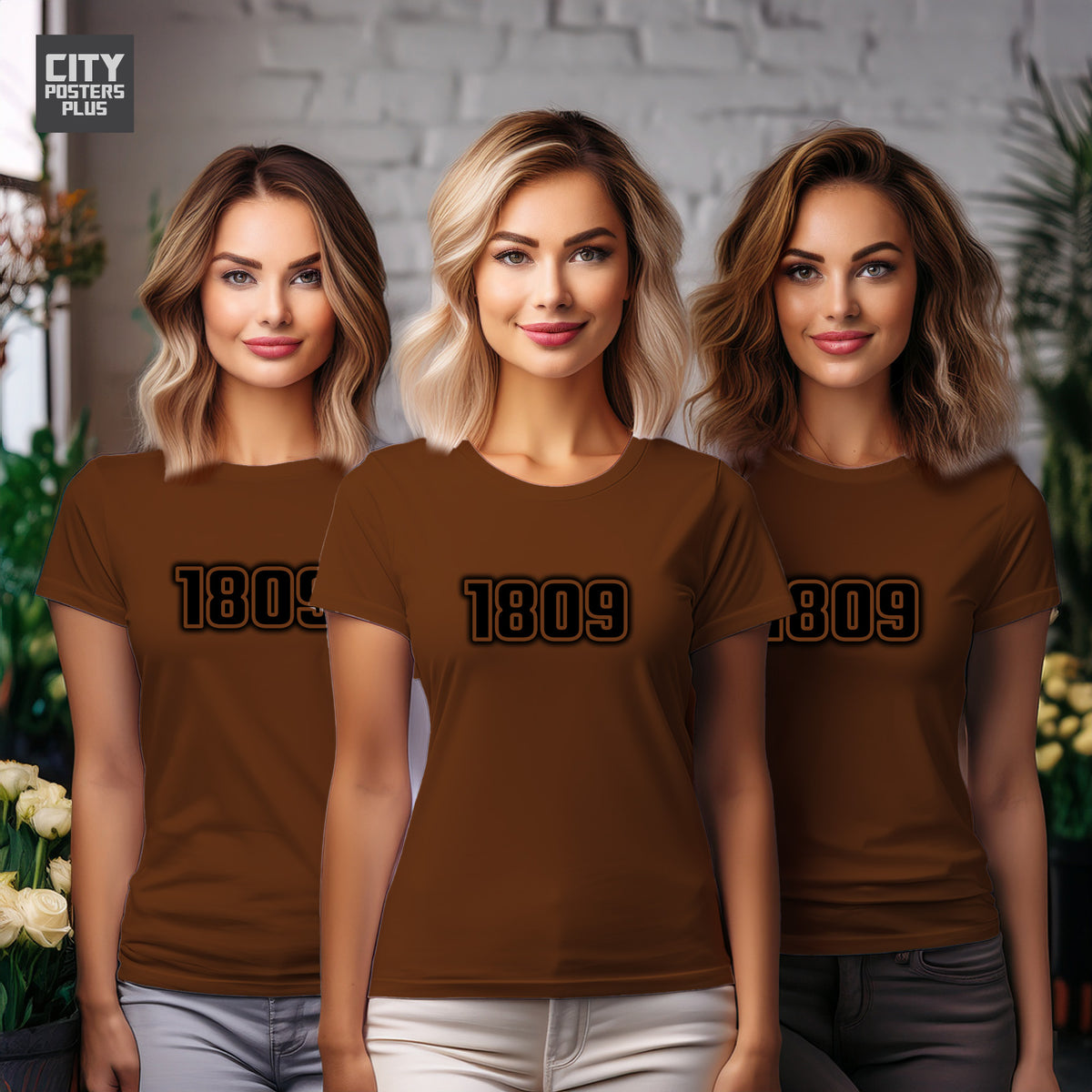 Year 1809 Vintage Birth Year Women T-Shirt