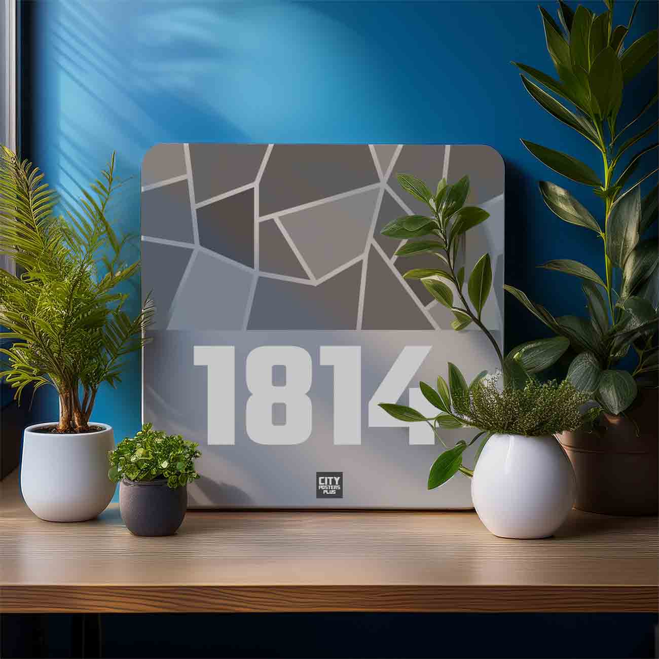 1814 Year Mousepad (Melange Grey)