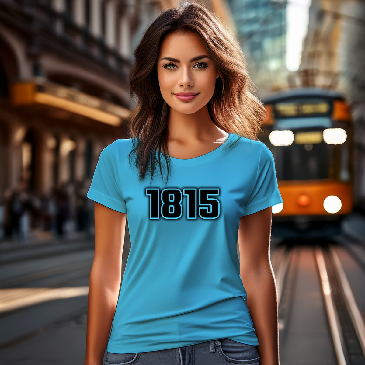 1815 Women T-Shirt | Vintage Birth Year Shirt | City Posters Plus