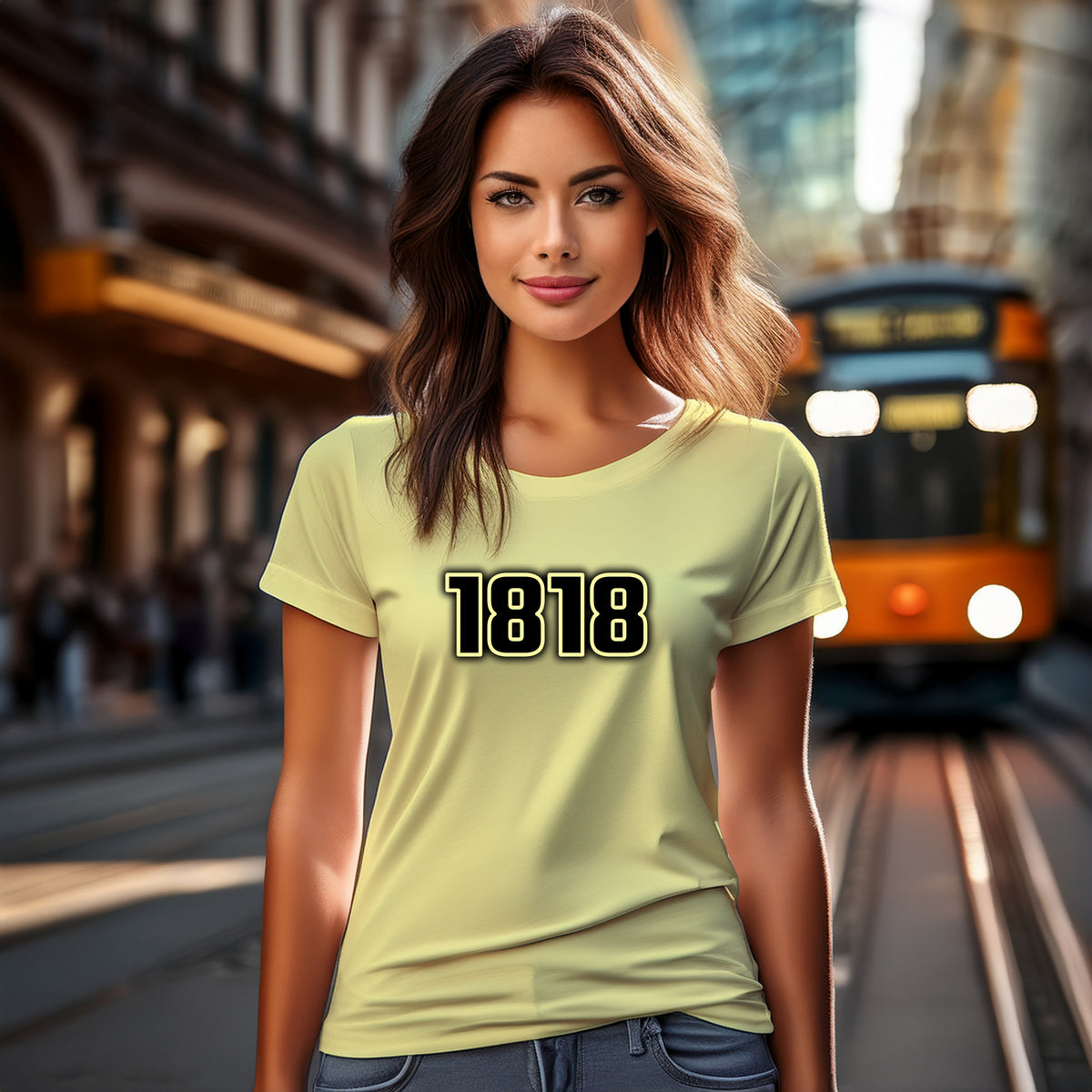 1818 Women T-Shirt | Vintage Birth Year Shirt | City Posters Plus
