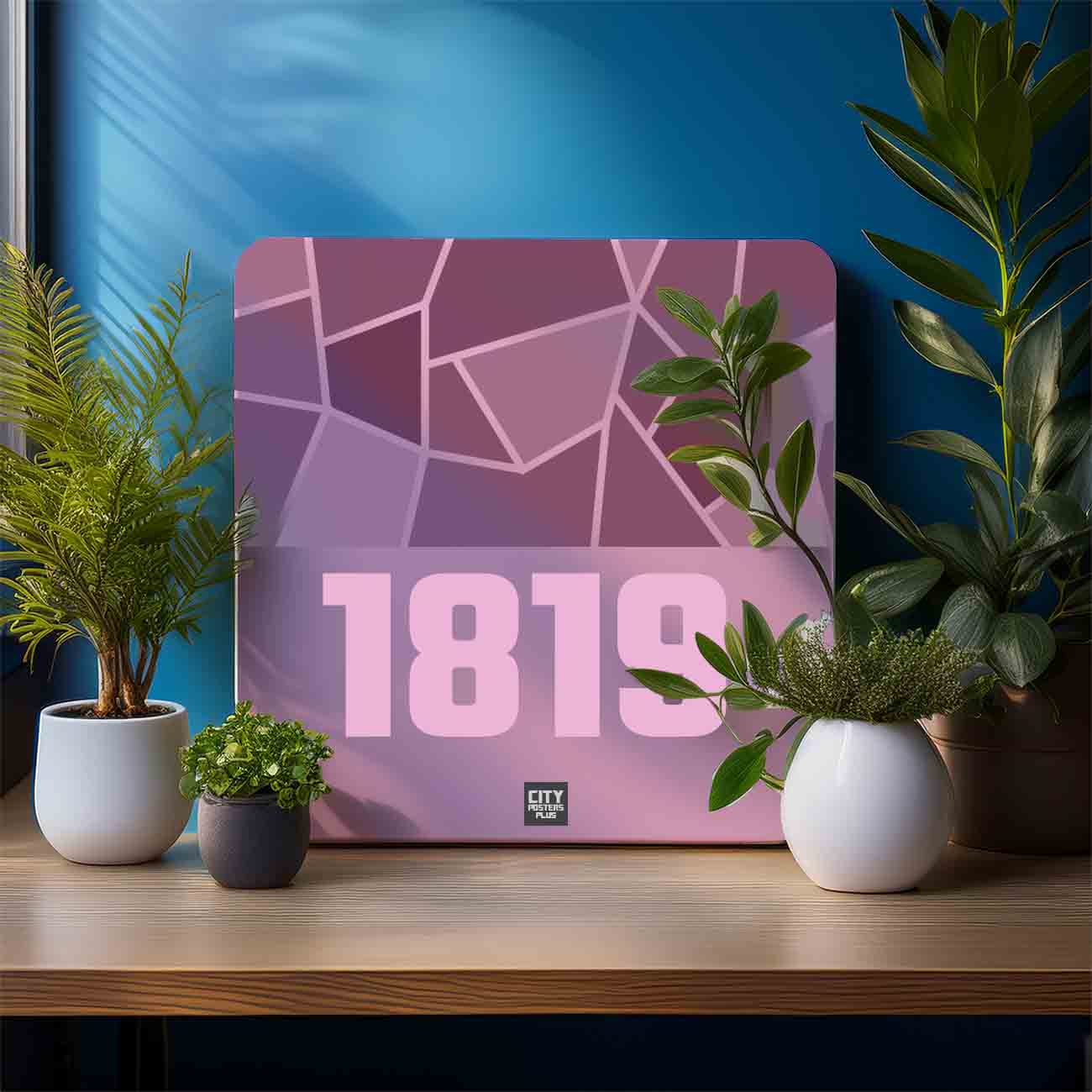 1819 Year Mousepad (Light Pink)