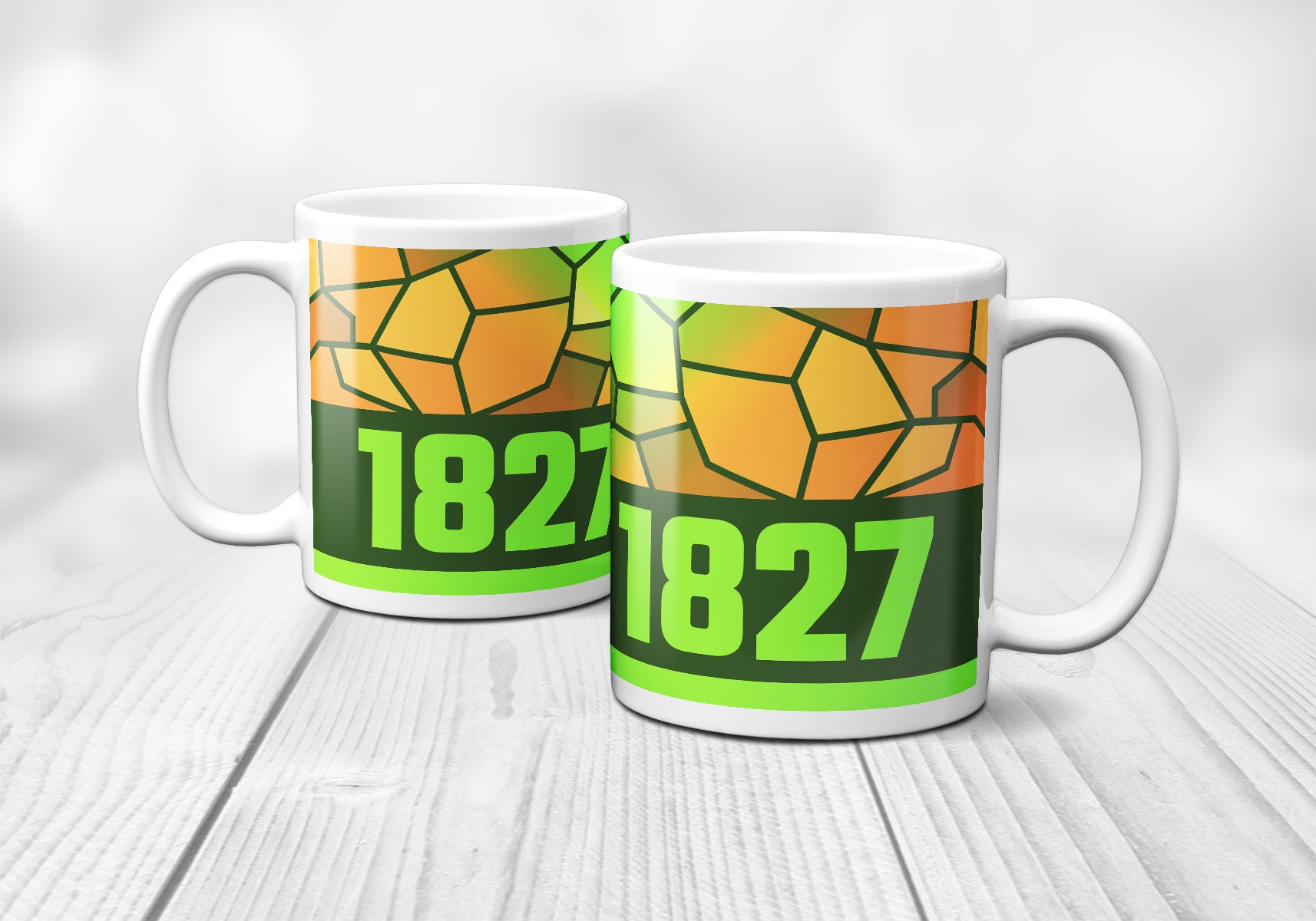 1827 Year Mug (11oz, Olive Green)