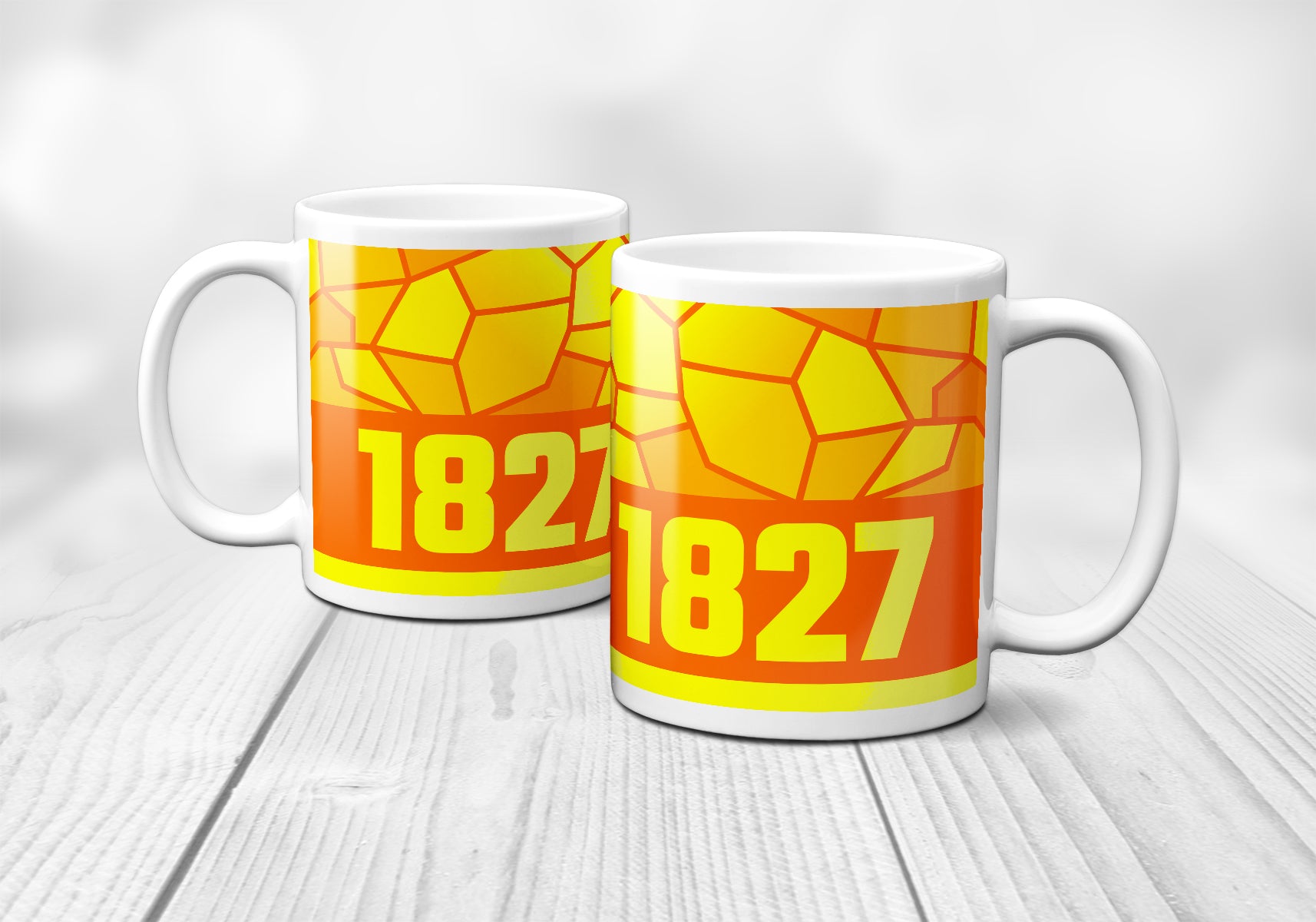 1827 Year Mug (11oz, Orange)