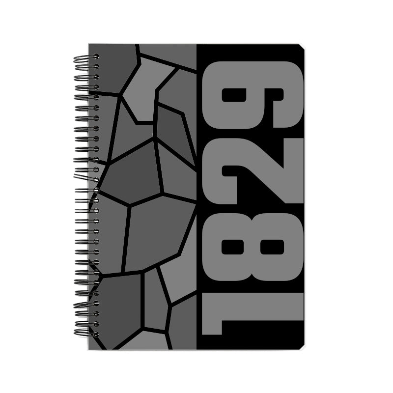 1829 Year Notebook (Black)