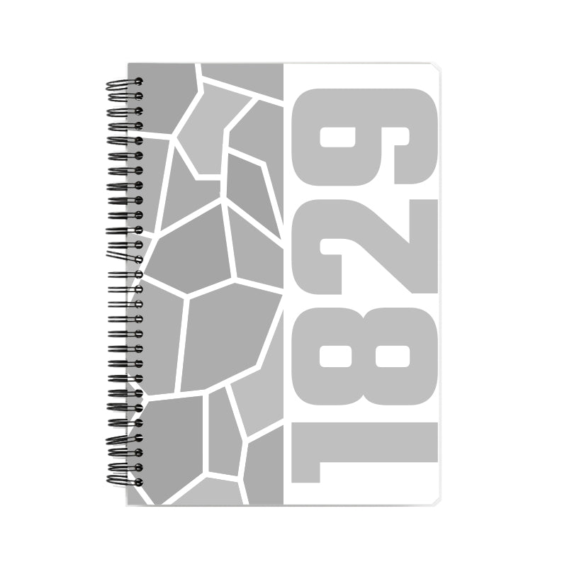 1829 Year Notebook (White)