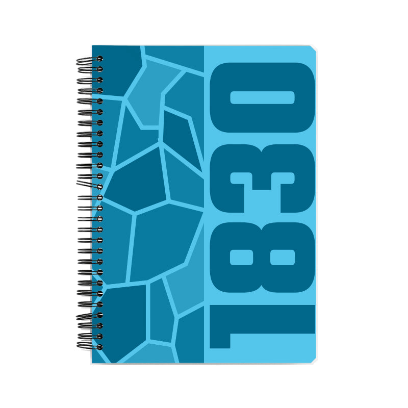 1830 Year Notebook (Sky Blue)