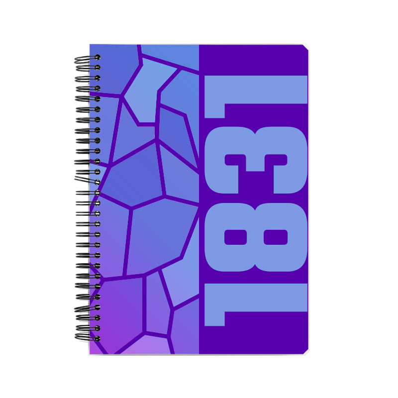1831 Year Notebook (Purple)