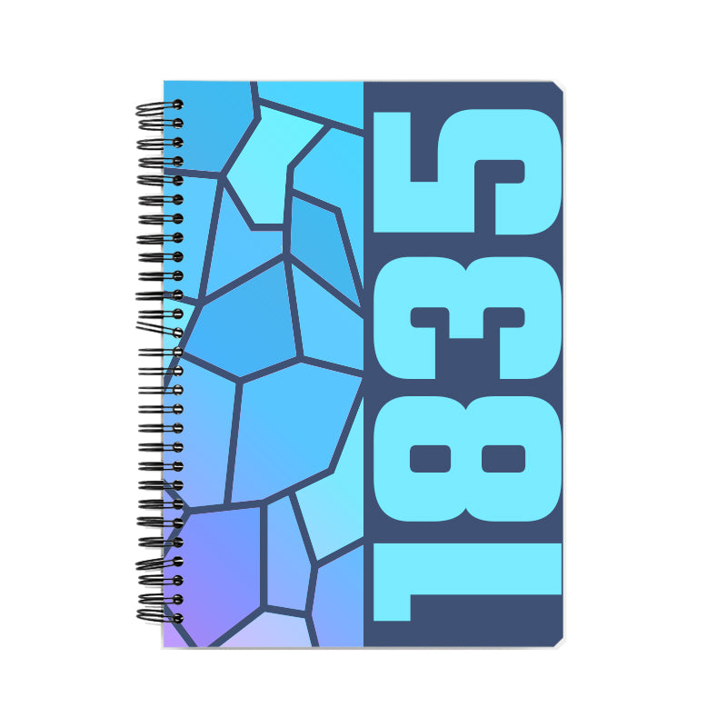 1835 Year Notebook (Navy Blue)