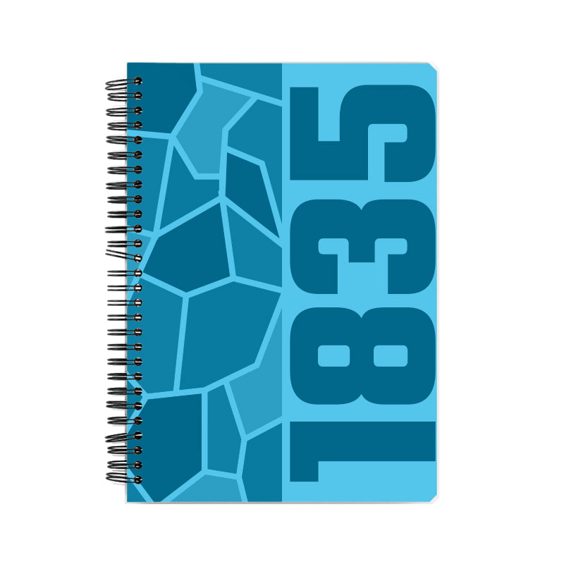 1835 Year Notebook (Sky Blue)