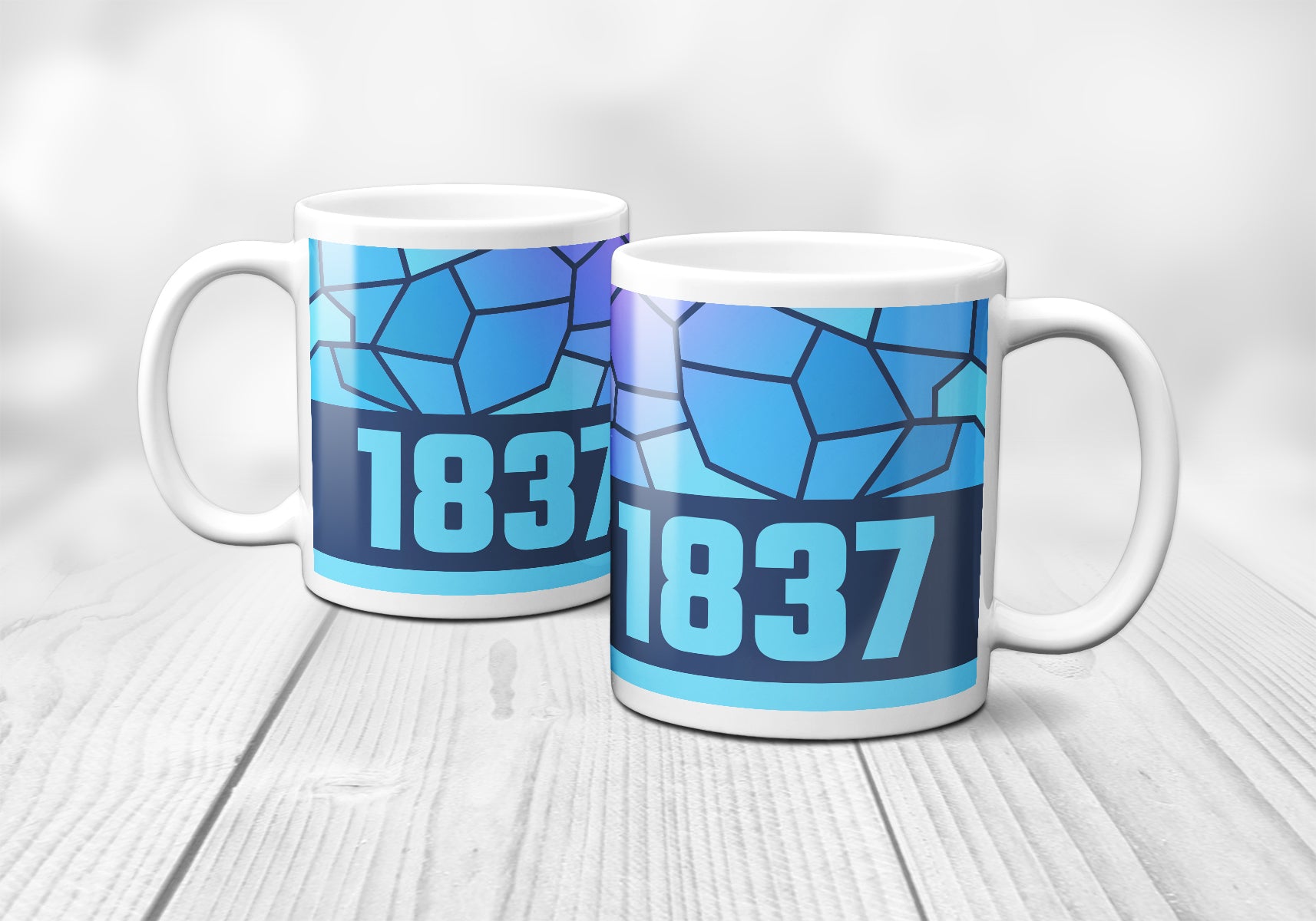 1837 Year Mug (11oz, Navy Blue)