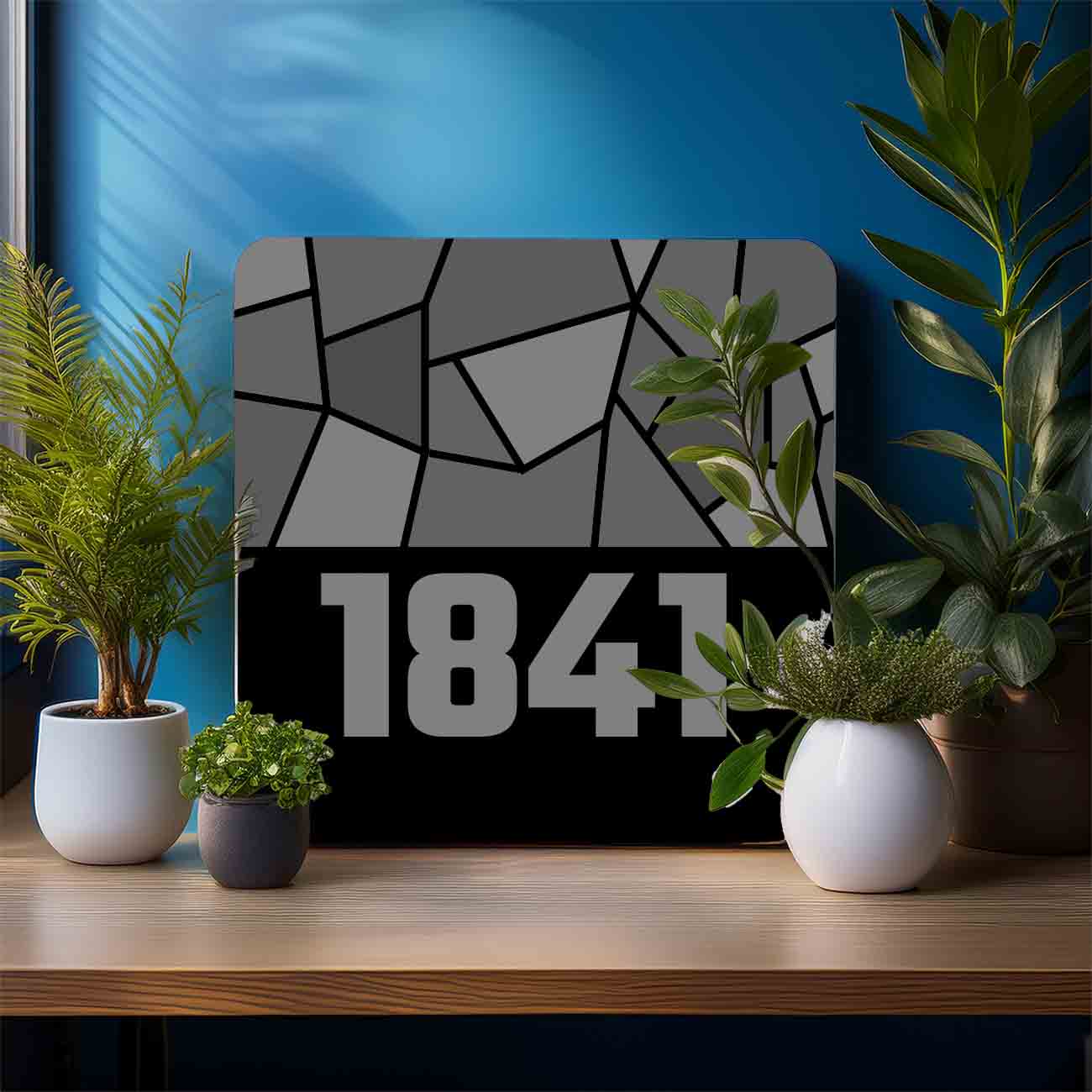 1841 Year Mousepad (Black)