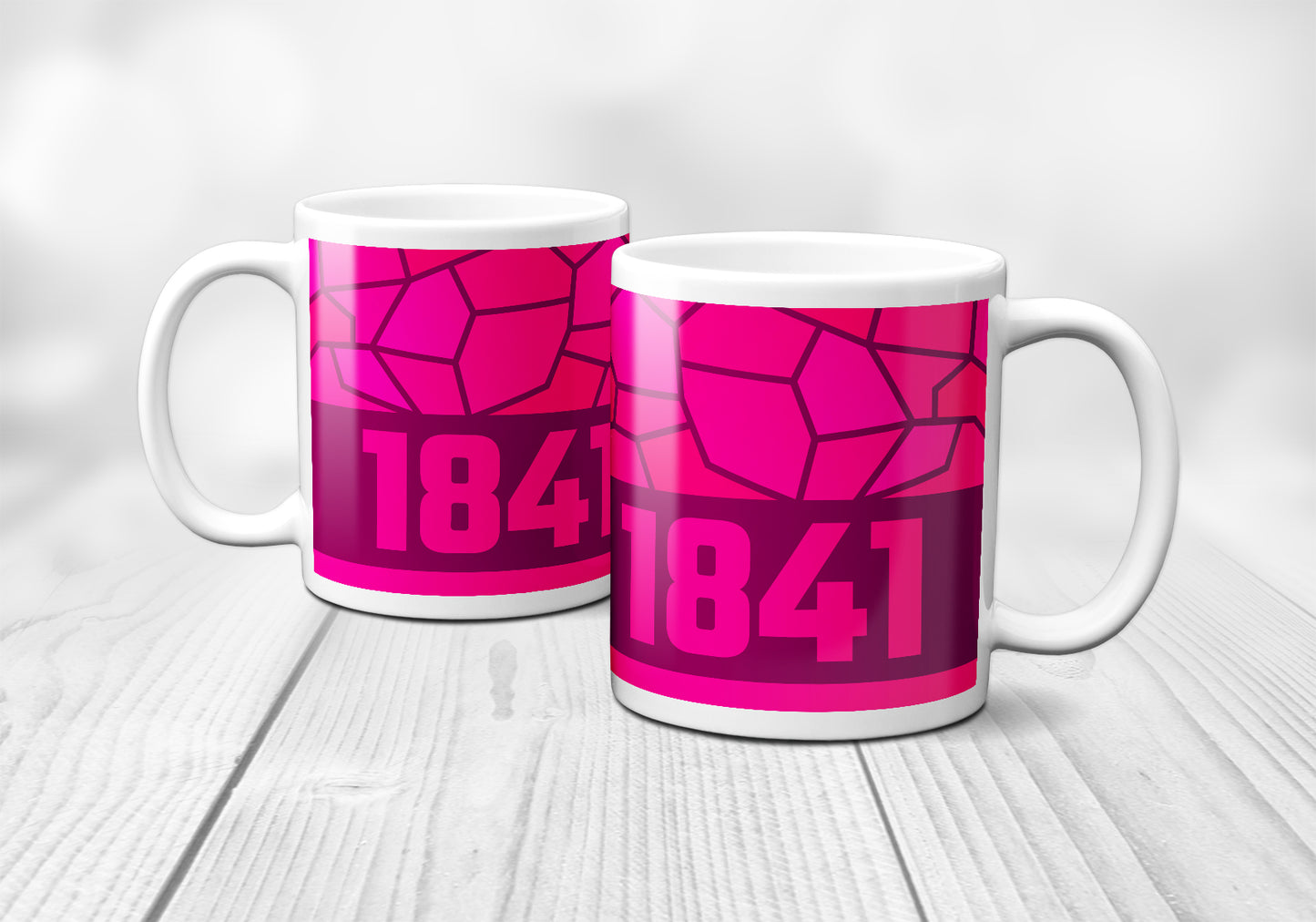 1841 Year Mug (11oz, Light Pink)
