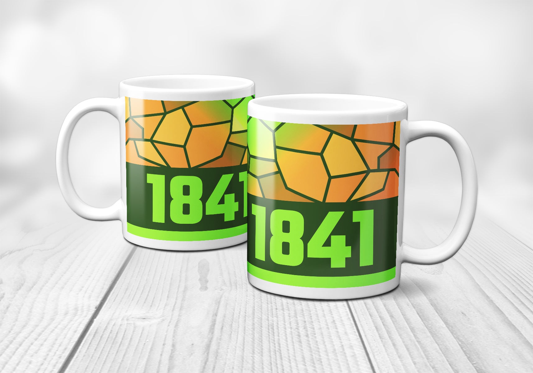 1841 Year Mug (11oz, Olive Green)