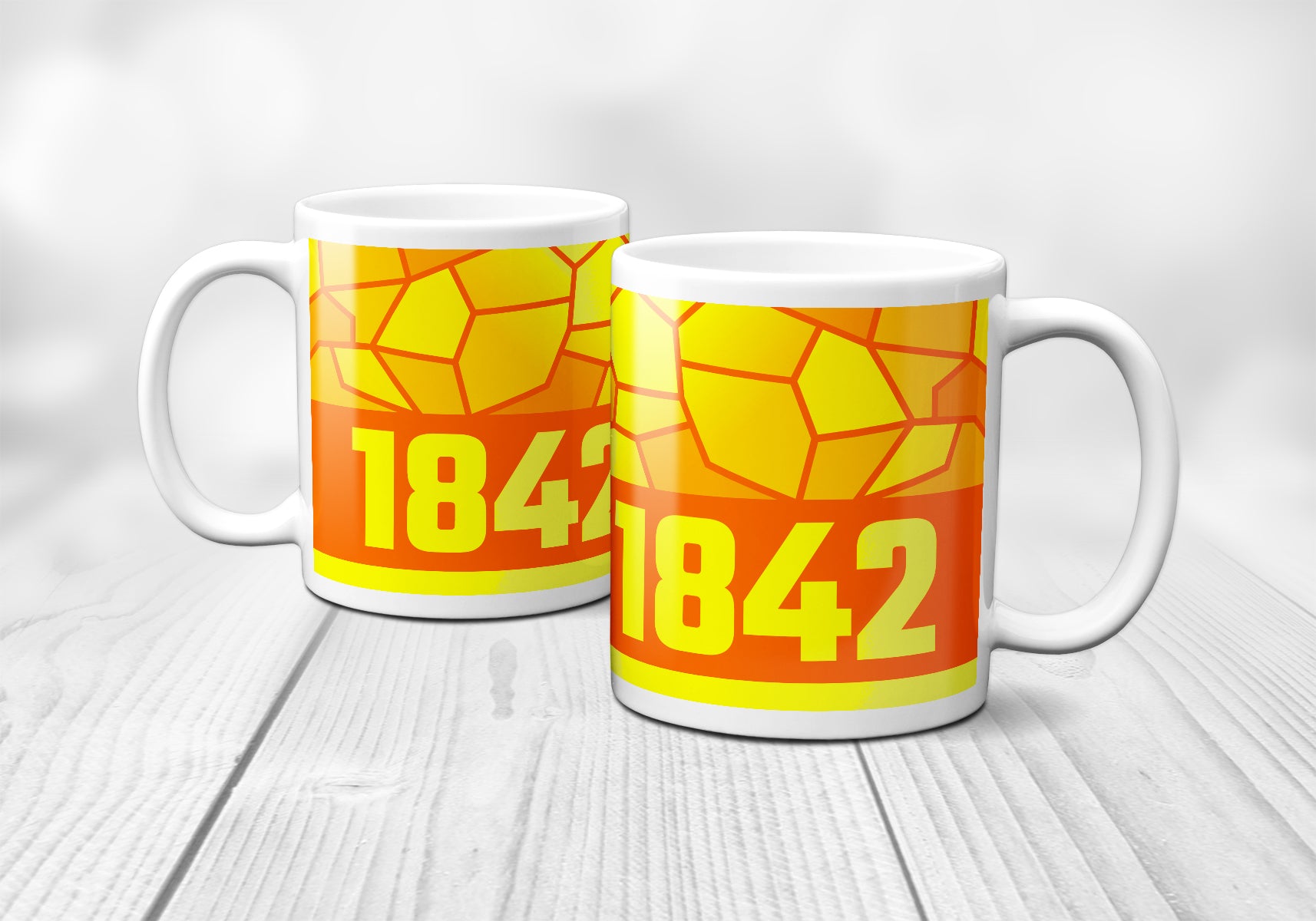1842 Year Mug (11oz, Orange)