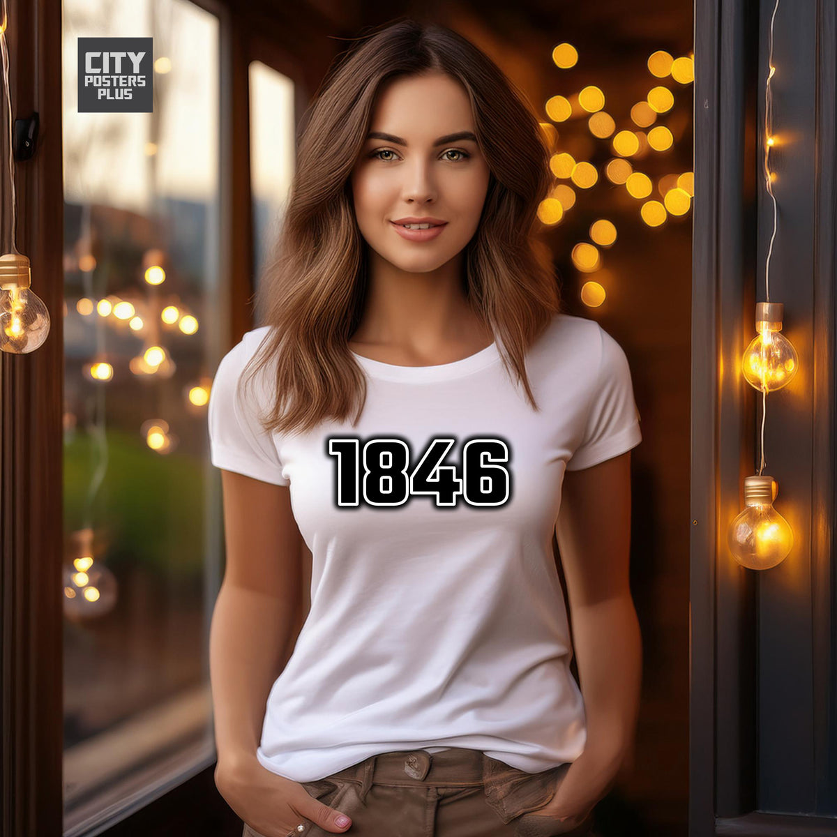 Year 1846 Vintage Birth Year Women T-Shirt