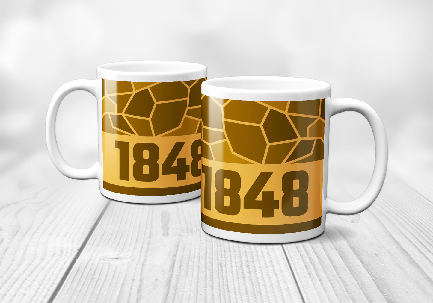 1848 Year Mug (11oz, Golden Yellow)