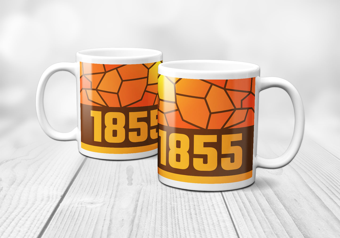 1855 Year Mug (11oz, Brown)