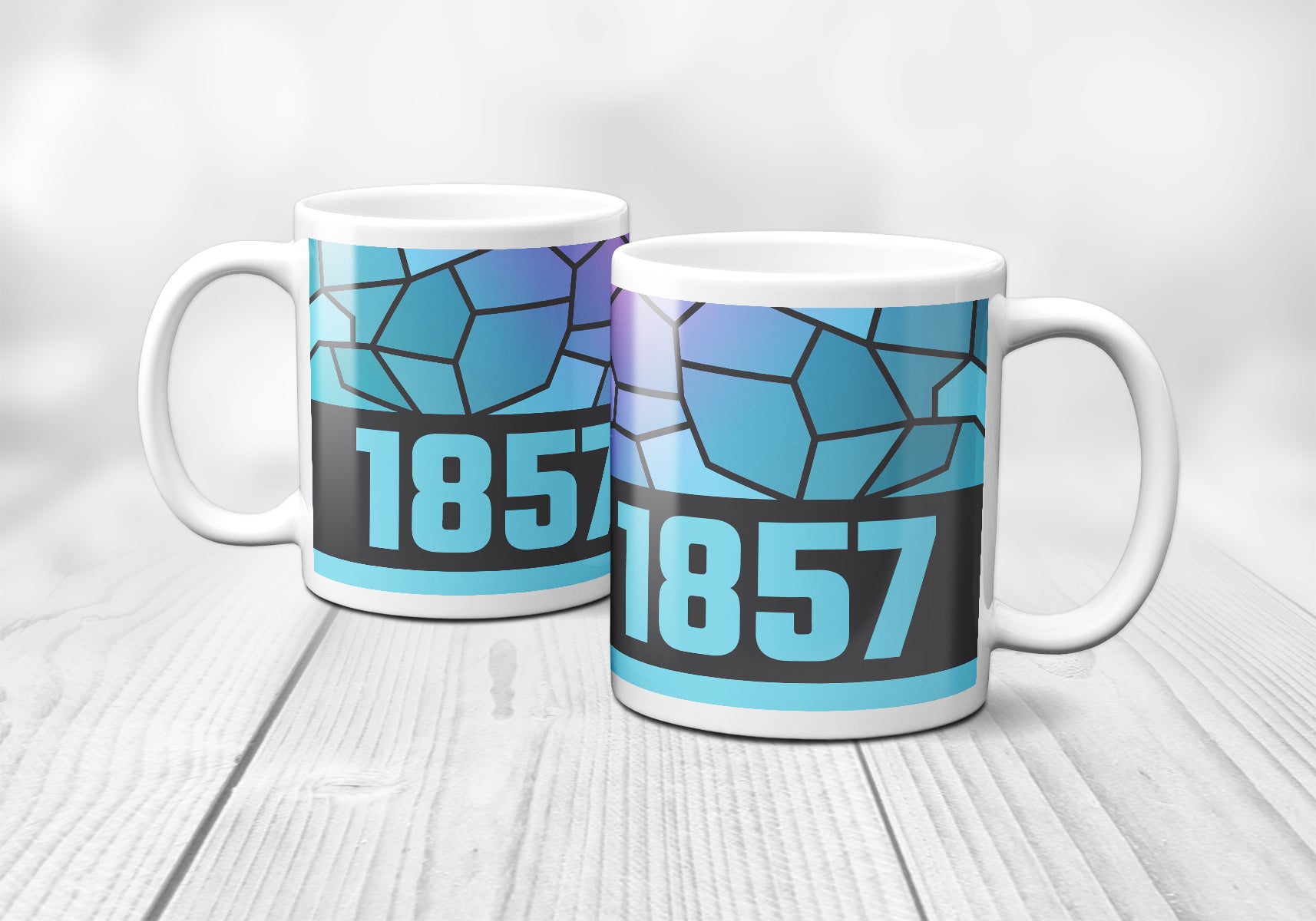 1857 Year Mug (11oz, Charcoal Grey)