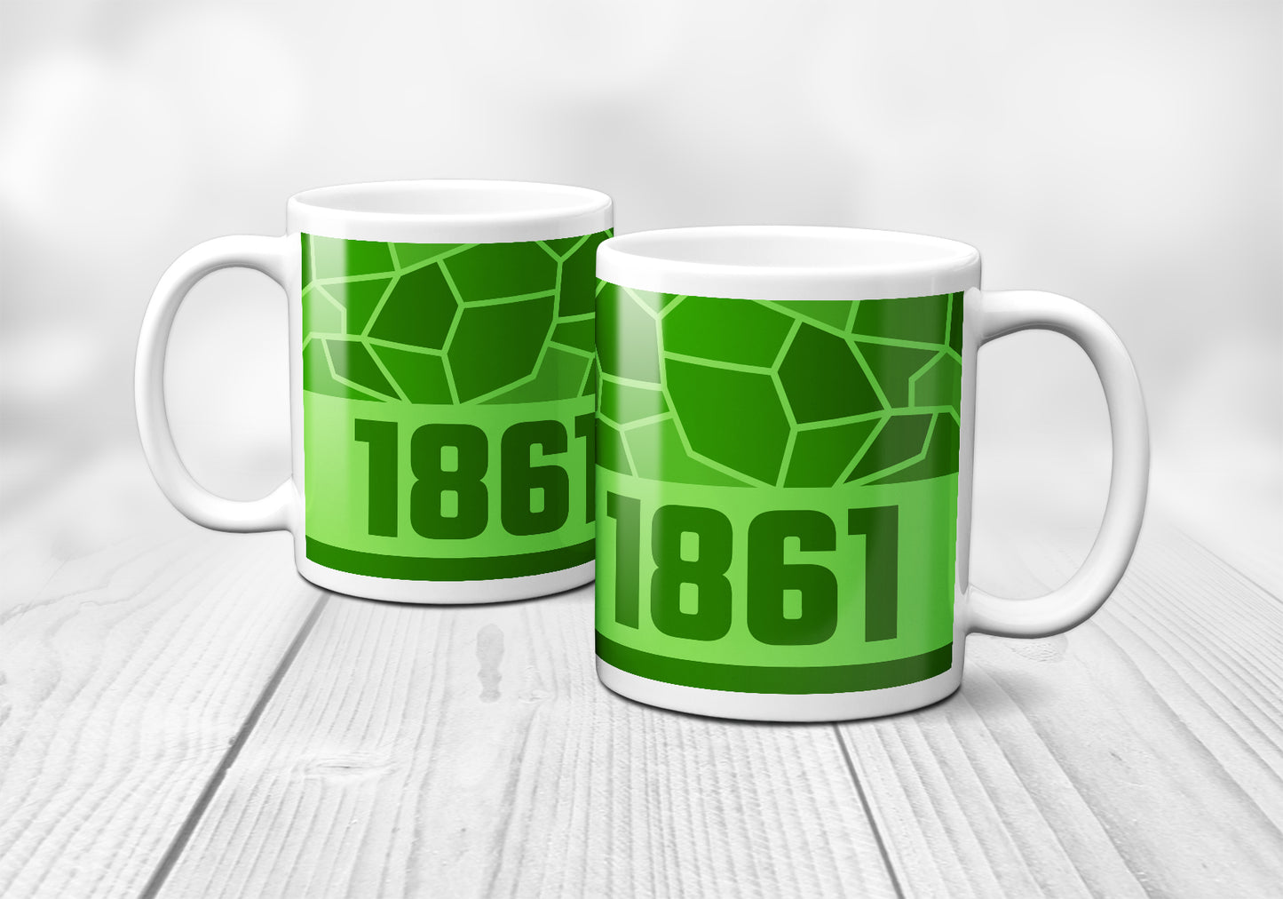 1861 Year Mug (11oz, Liril Green)
