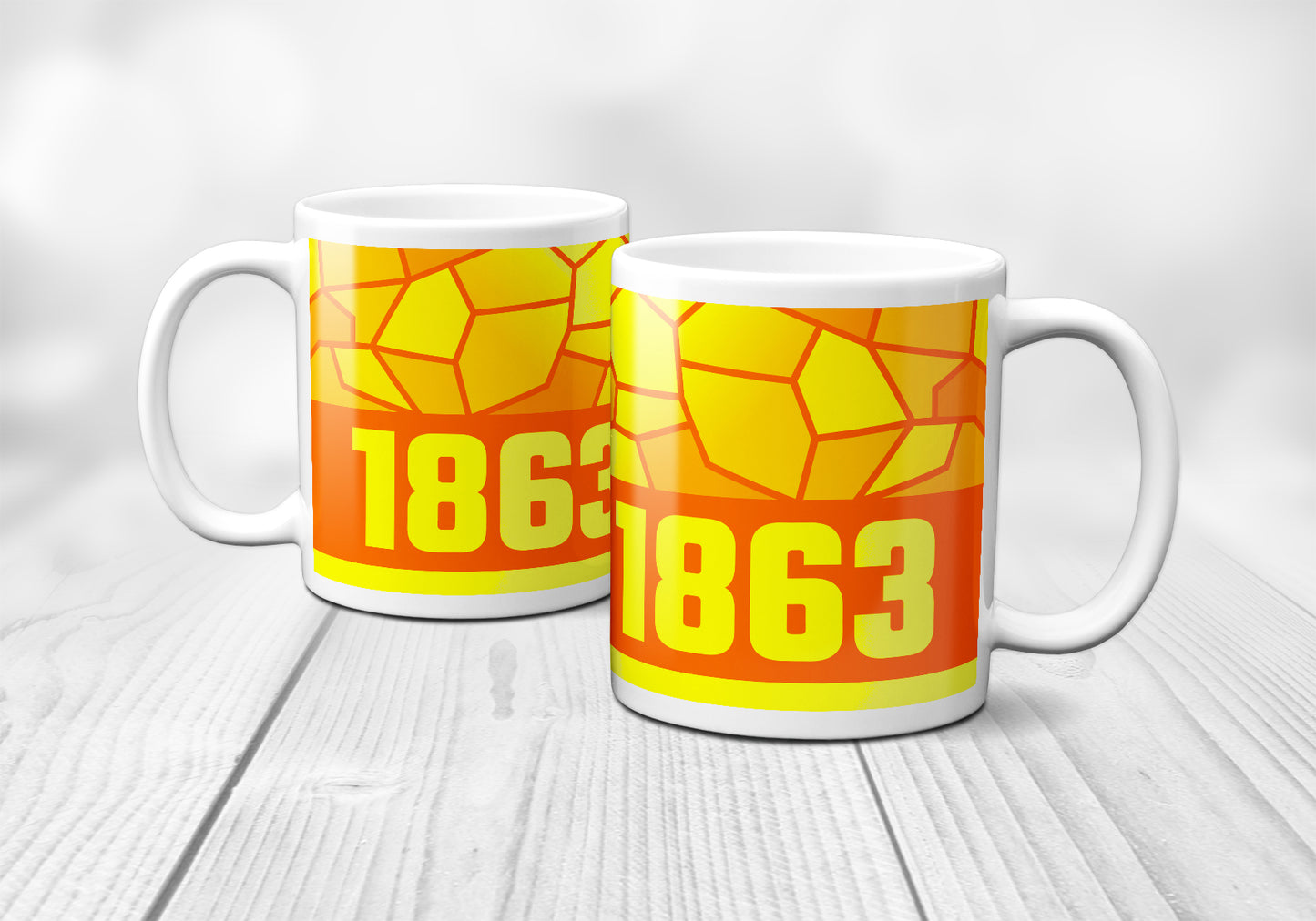 1863 Year Mug (11oz, Orange)