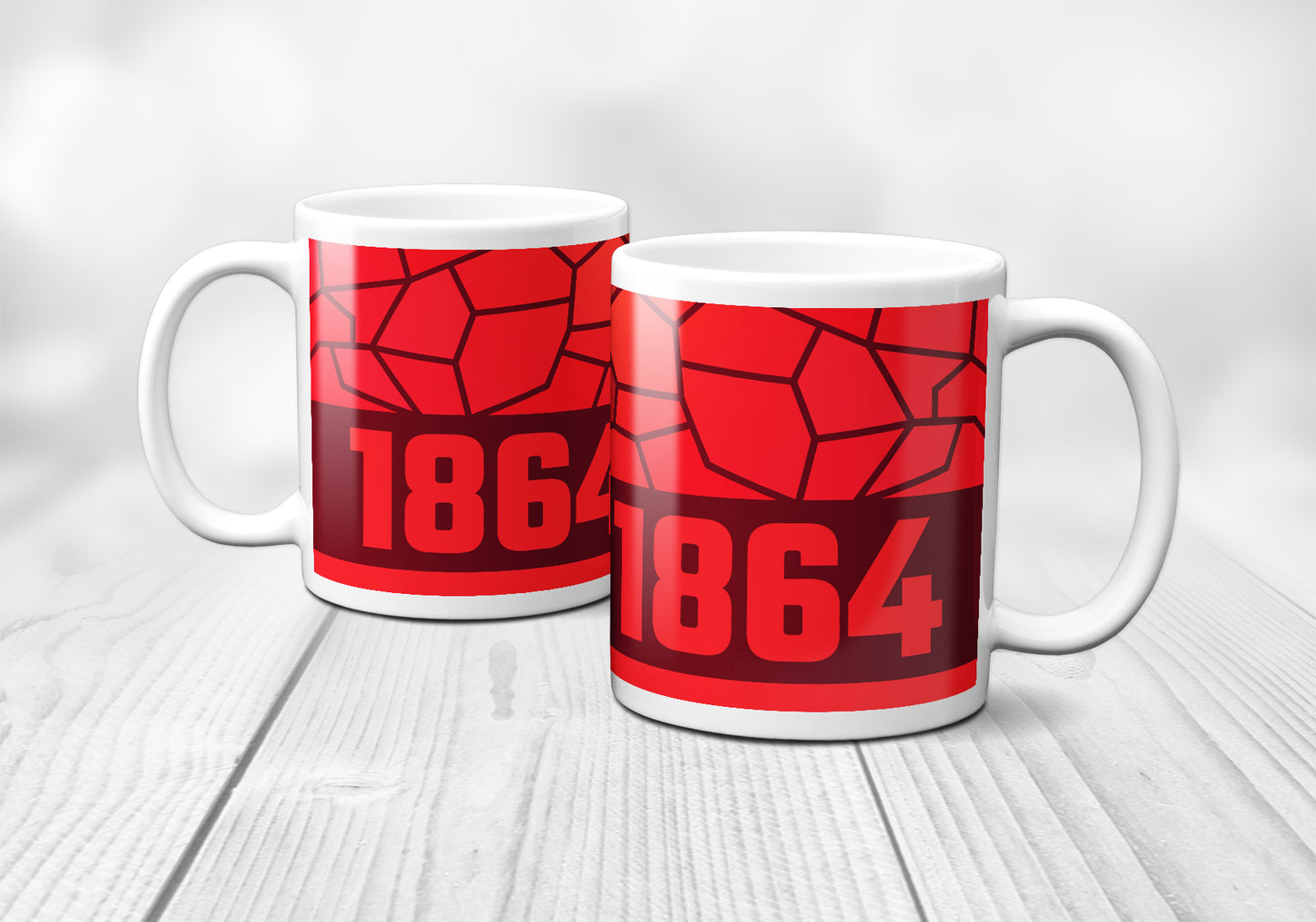 1864 Year Mug (11oz, Maroon)