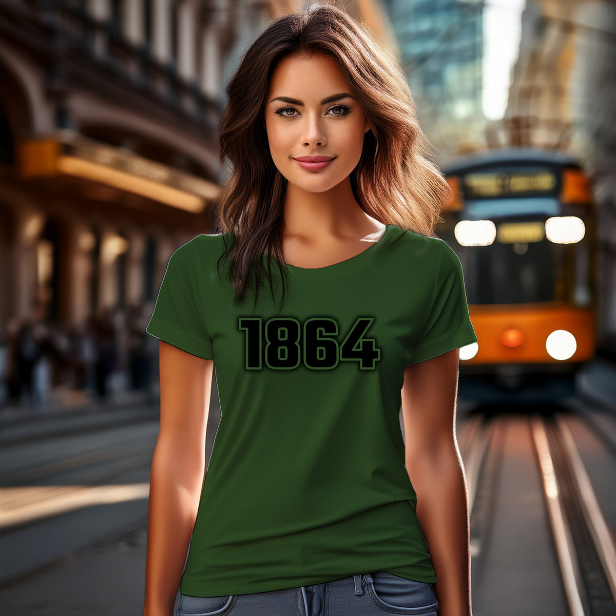 1864 Women T-Shirt | Vintage Birth Year Shirt | City Posters Plus
