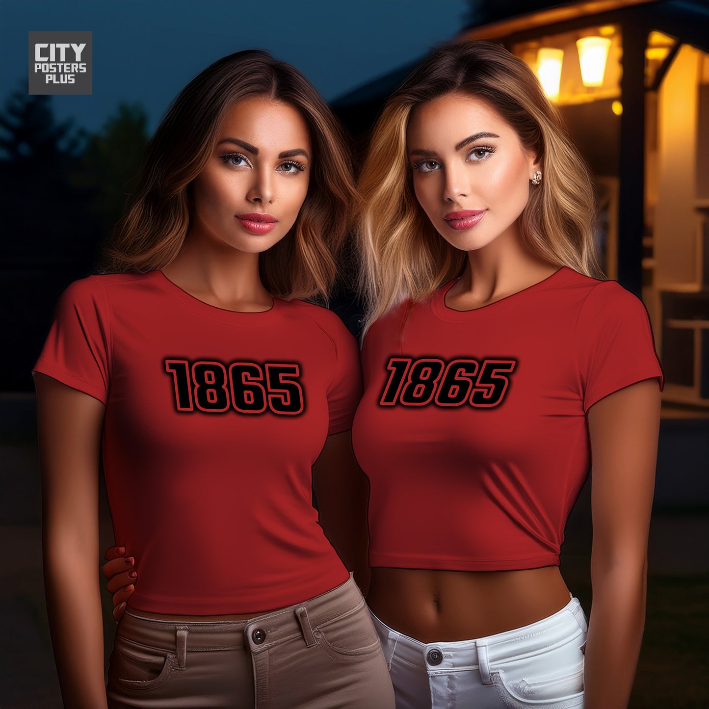 City Posters Plus 1865 Vintage Birth Year Women Crop Top
