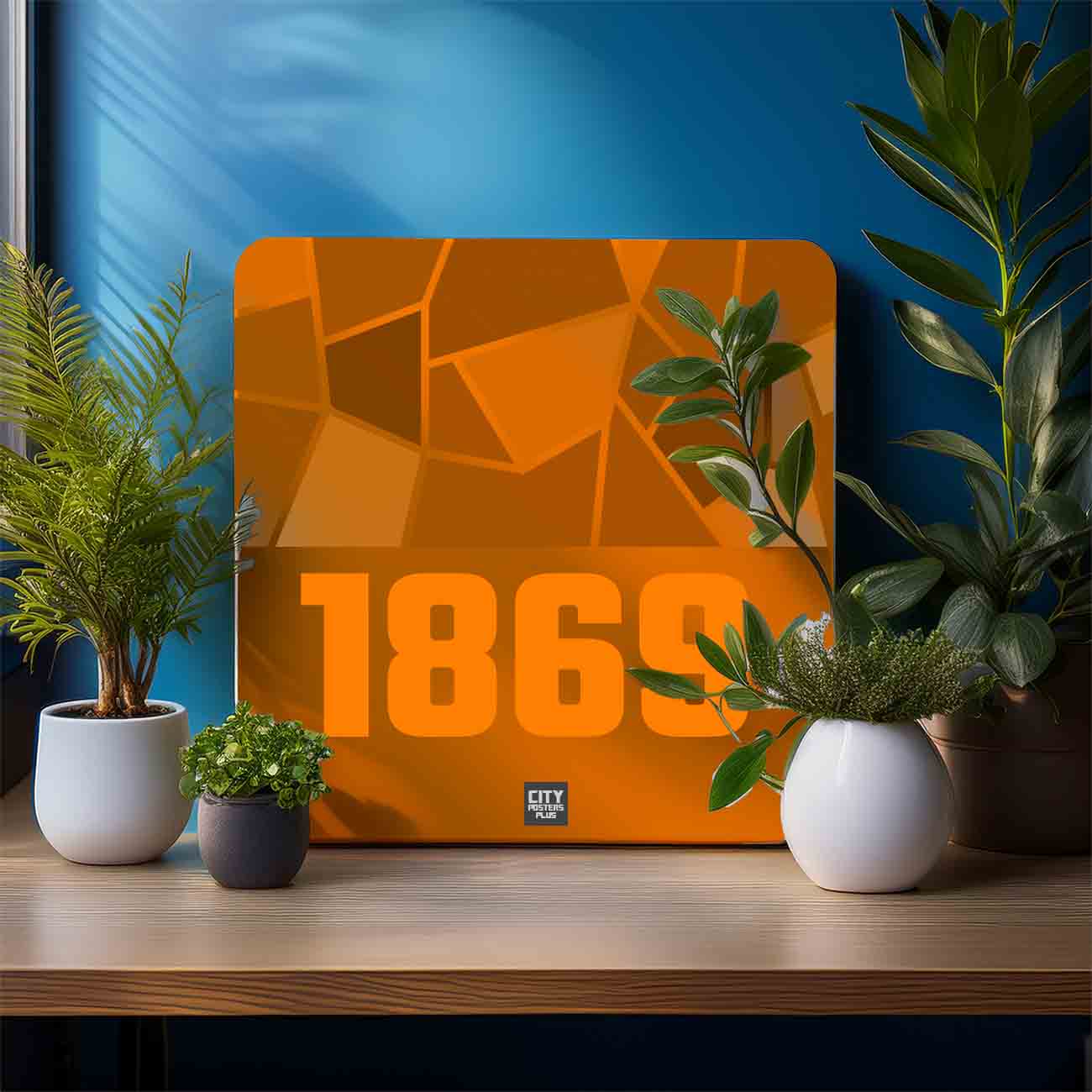 1869 Year Mousepad (Orange)