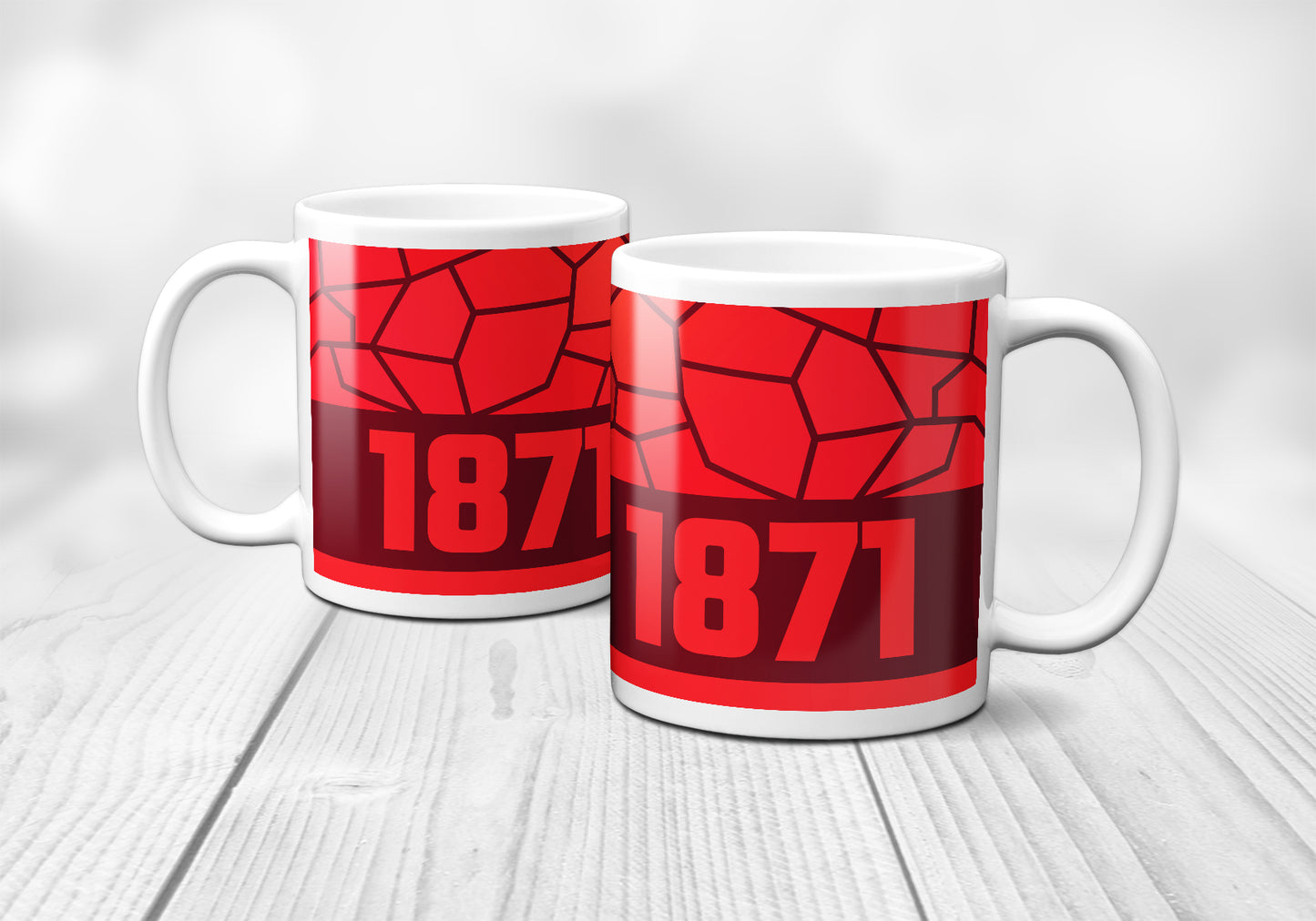 1871 Year Mug (11oz, Maroon)
